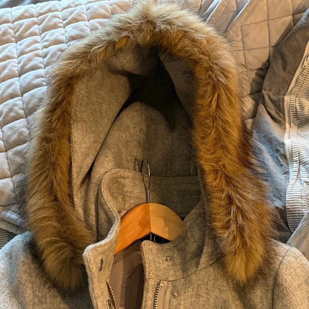 J.Crew Chateau Parka Coat in Italian Stadium-Cloth Wool - Picture 5 of 5